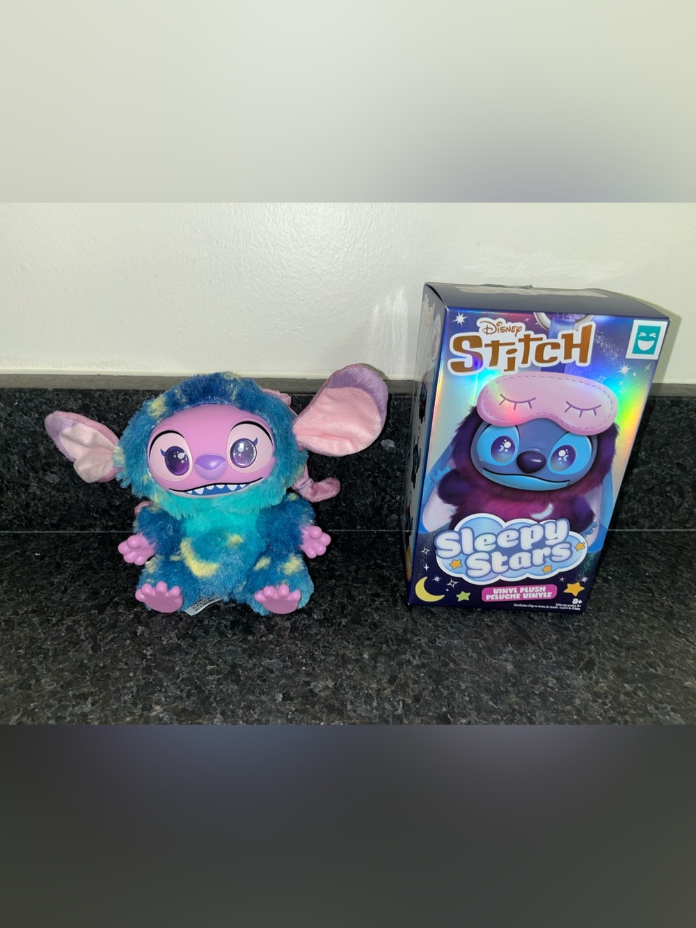 Disney Sleepy Stars Vinyl Plush Keychain